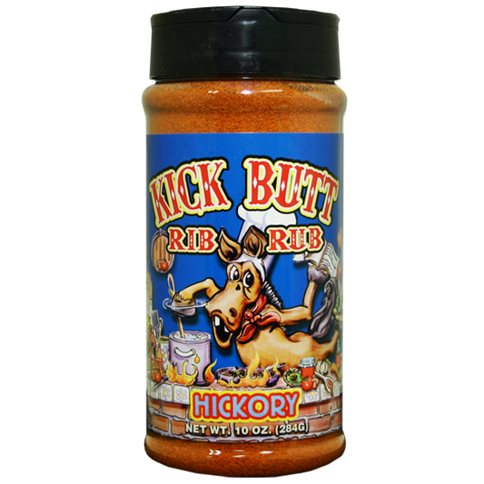 Kick Butt Hickory Rib Rub - 10oz