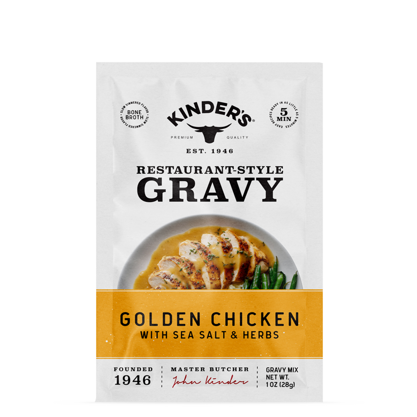 Kinder's Golden Chicken Bone Broth Gravy