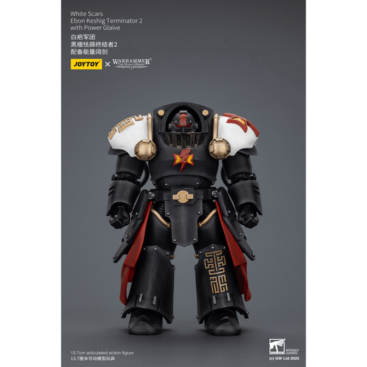 JOYTOY - White Scars Ebon Keshig Terminator 2 with Power Glaive