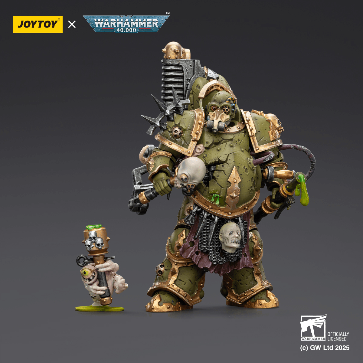 JOYTOY - Death Guard Foul Blightspawn with Plague Sprayer