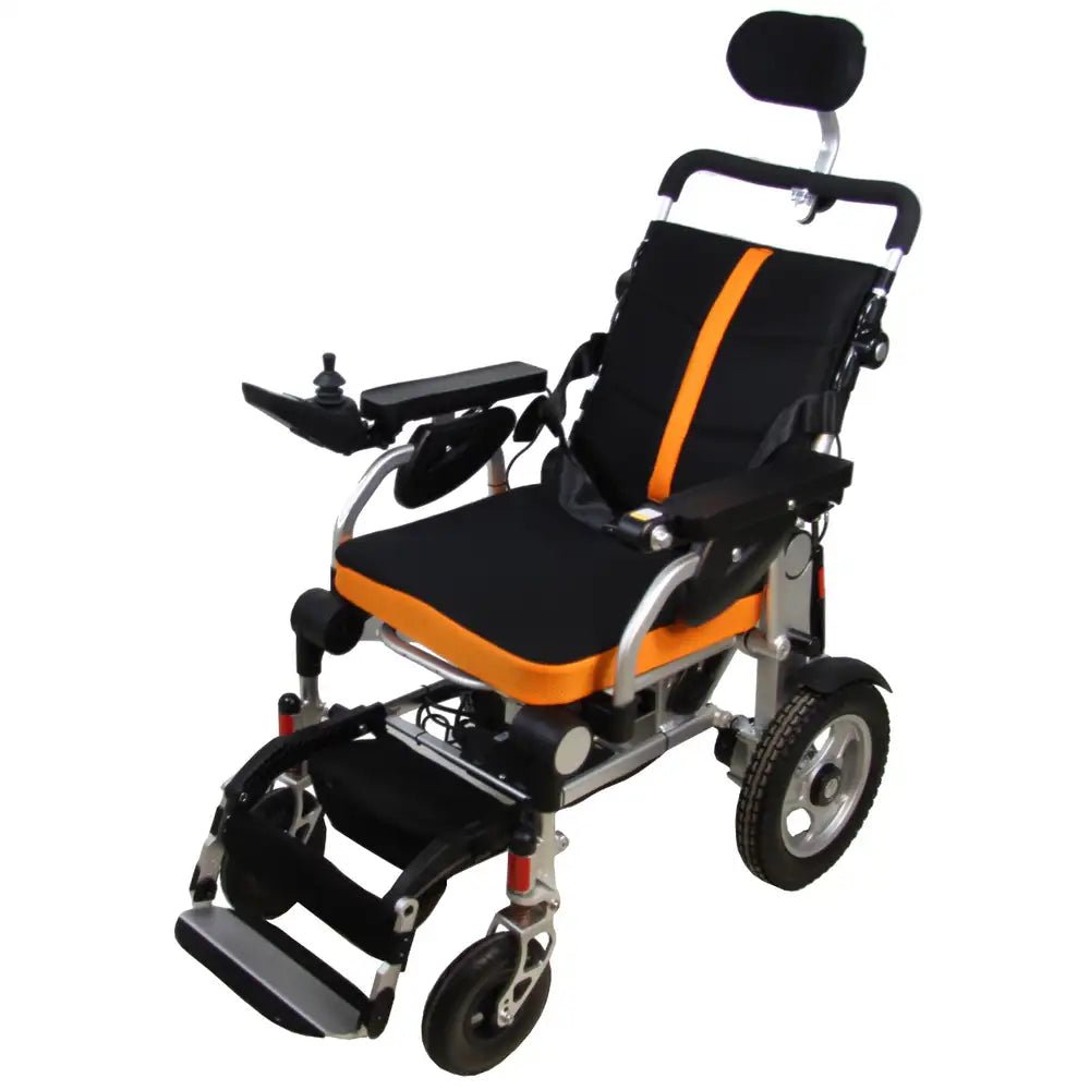 3G Platinum Folding Electric Wheelchair CH4088 - Lightweight and Portable Power Chair with Reclining Back for Canadian Mobility Needs