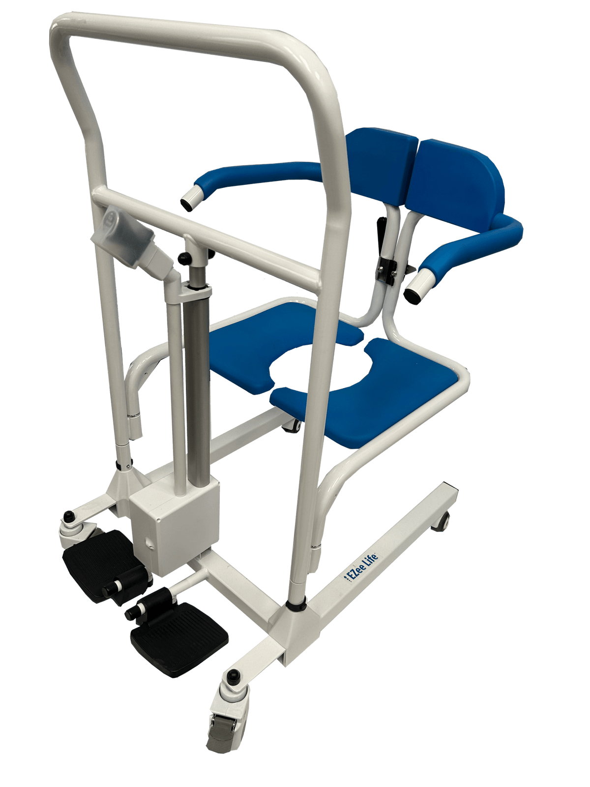 4-In-1 Multifunctional Electric Lift Transfer Chair for Shower & Commode Use in Canada
