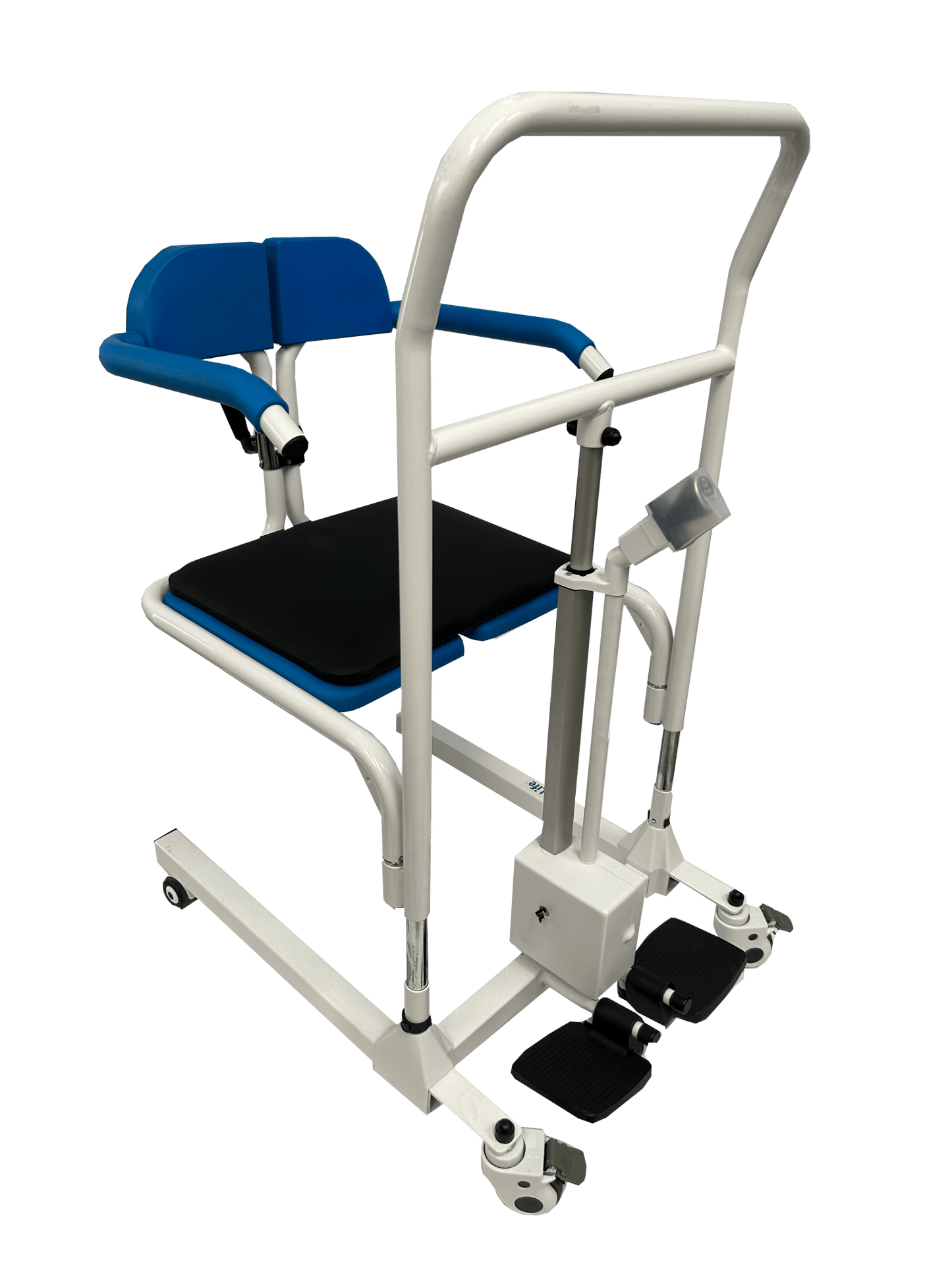 4-In-1 Multifunctional Electric Lift Transfer Chair for Shower & Commode Use in Canada