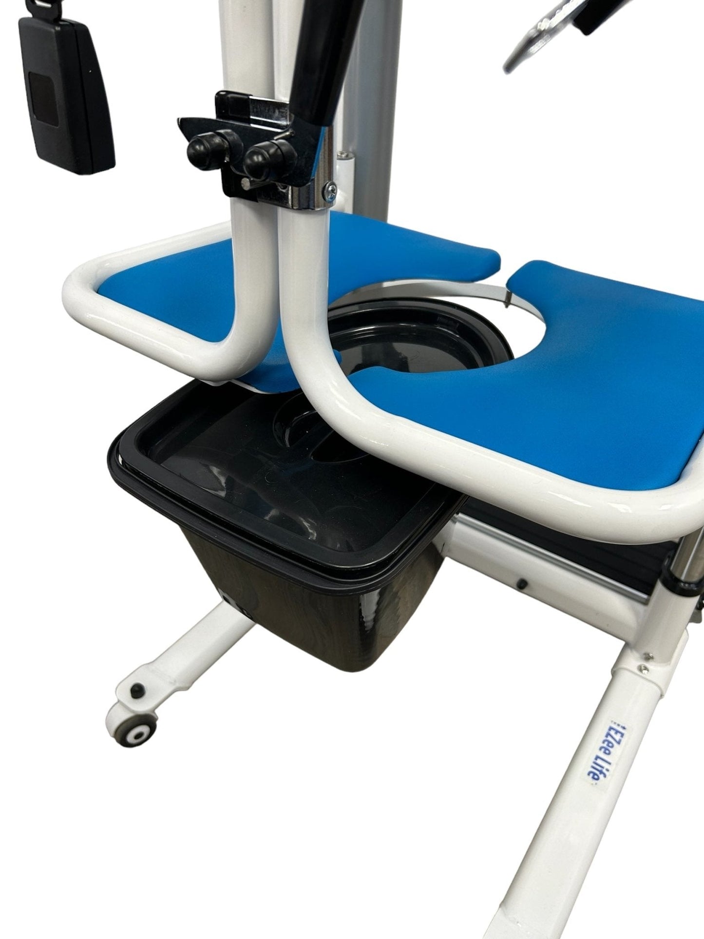 4-IN-1 Multifunctional Electric Lift Transfer, Shower, & Commode Chair for Safe Patient Care in Canada