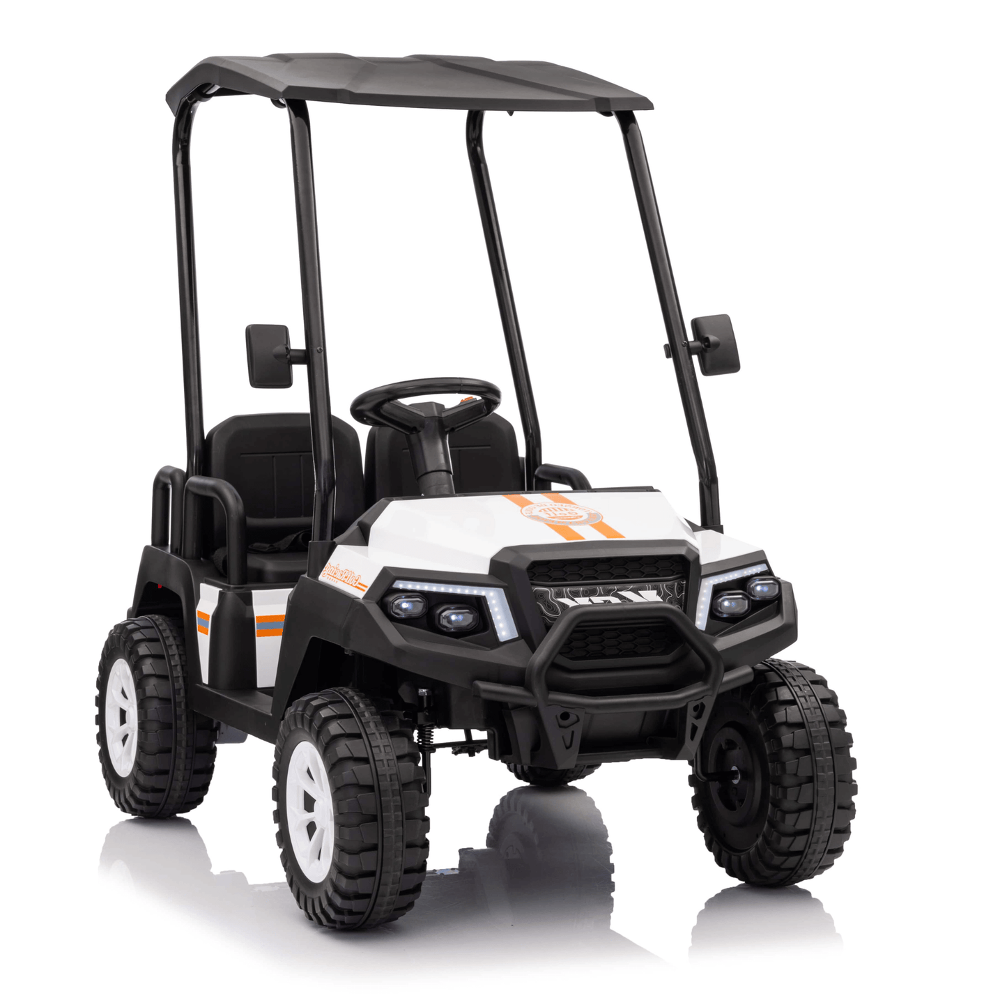 2026 Golf Cart 4 Seater 24V 4X4 Kids Ride On Car with Remote Control