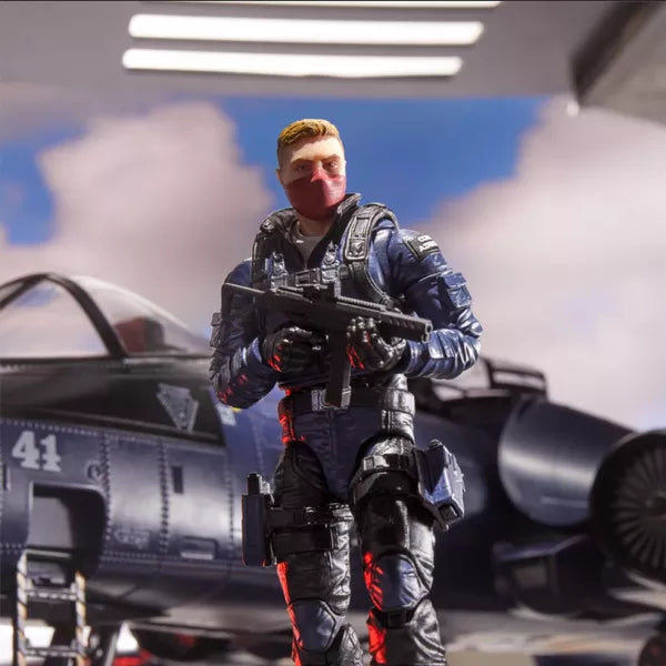 G.I. JOE CLASSIFIED SERIES COBRA RATTLER GROUND ATTACK JET - HASLAB with all the UNLOCKS