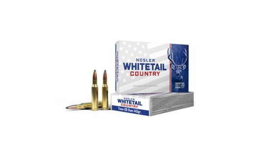 7mm-08 Remington 140gr Solid Base Whitetail Country Ammunition