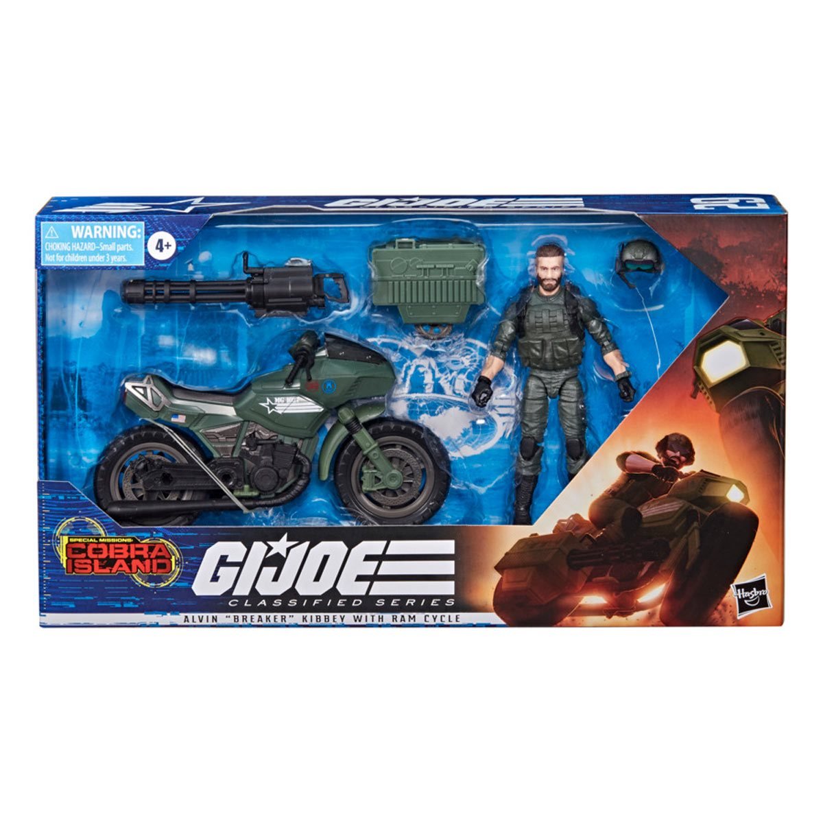 G.I. Joe Classified Series Special Missions: Cobra Island Breaker with RAM Cycle