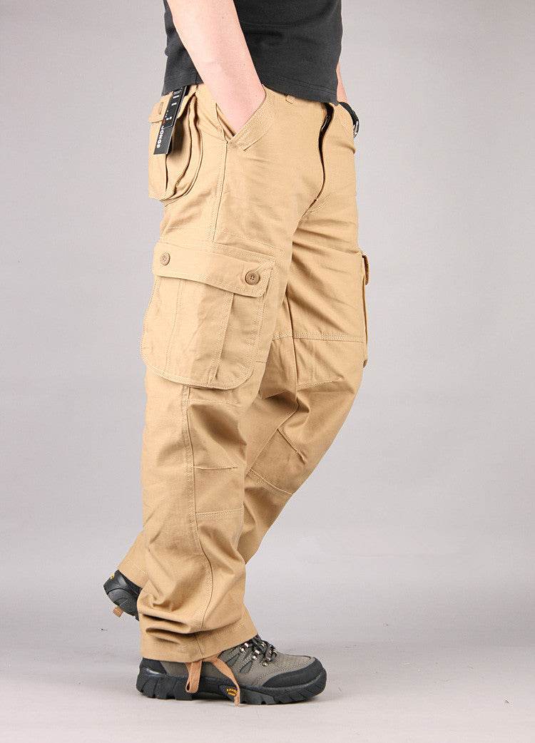 Multi-pocket Men's Casual Loose Labor Protection Cargo Pants