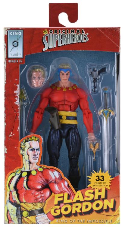 King Features The Original Superheroes Series 1 Set of 3 Figures