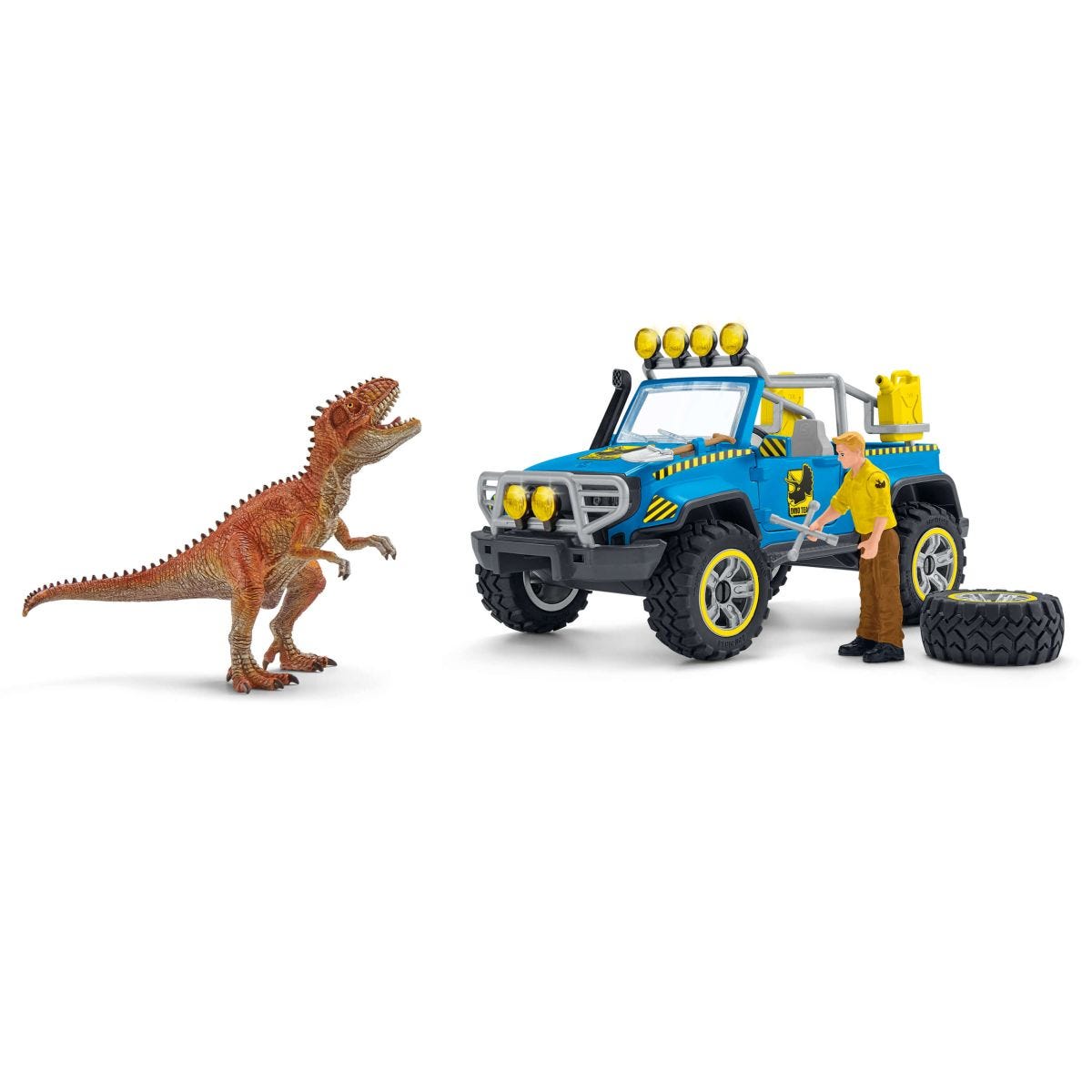 Off-road vehicle with dino outpost