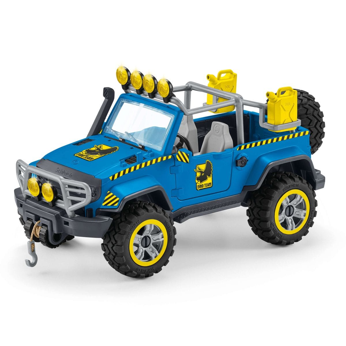 Off-road vehicle with dino outpost