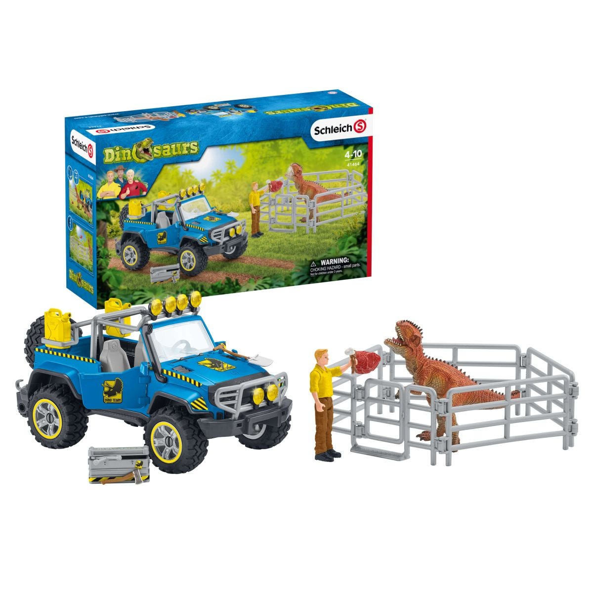 Off-road vehicle with dino outpost