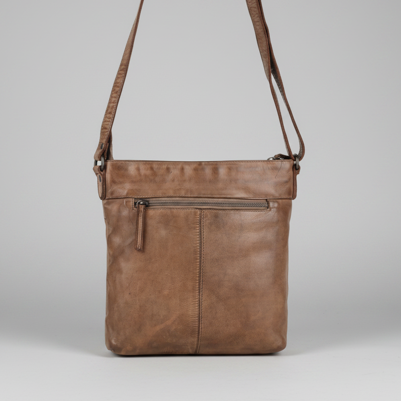 MET Leather Crossbody Bag