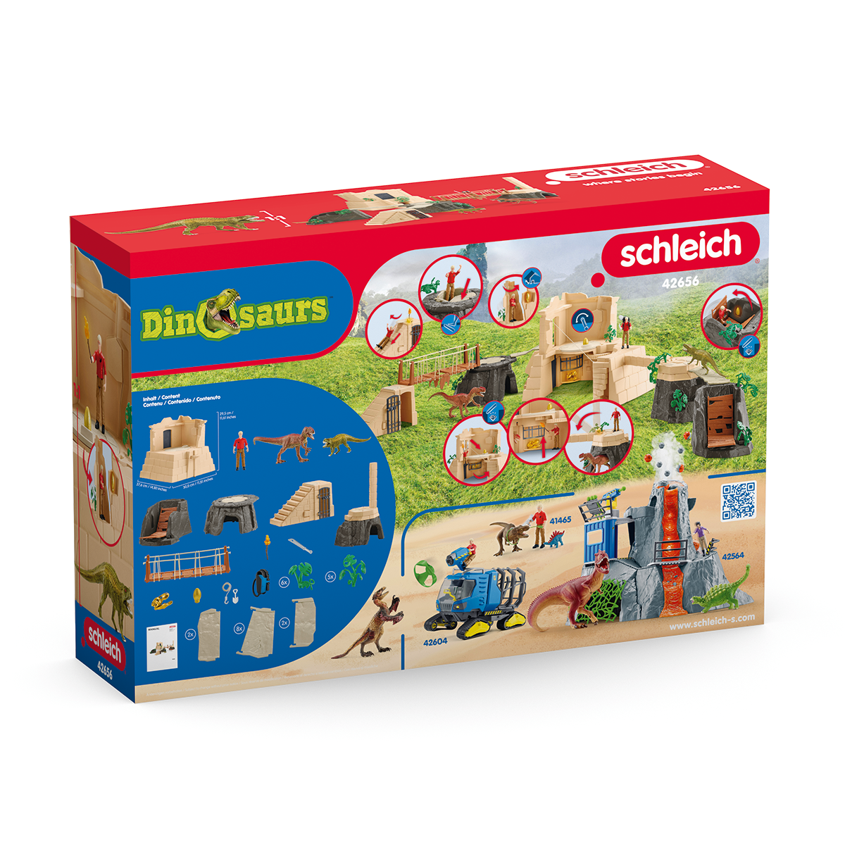 Conquest of the Dino Temple Mega Set