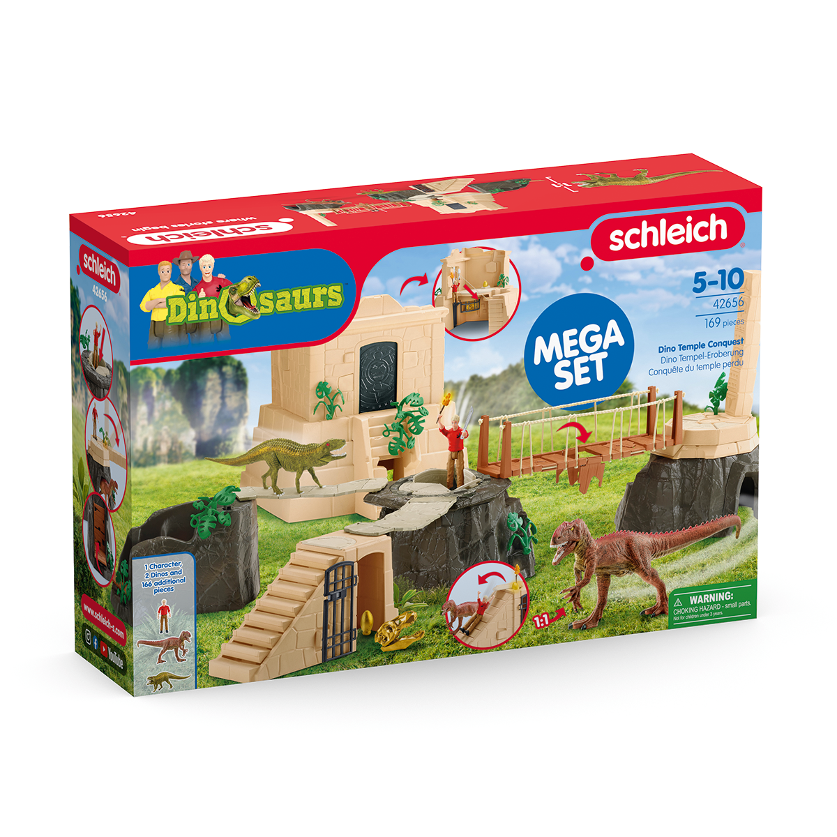 Conquest of the Dino Temple Mega Set