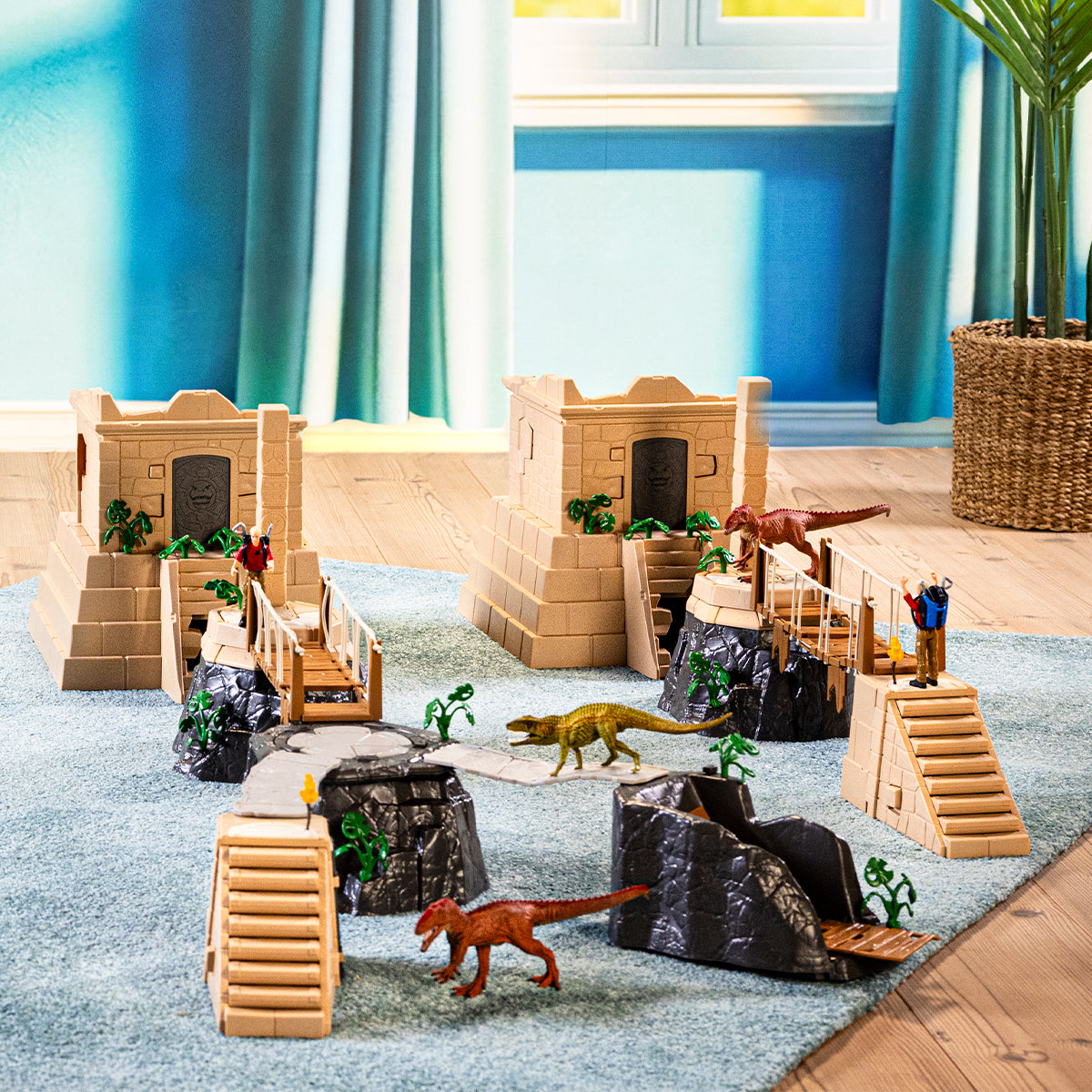 Conquest of the Dino Temple Mega Set