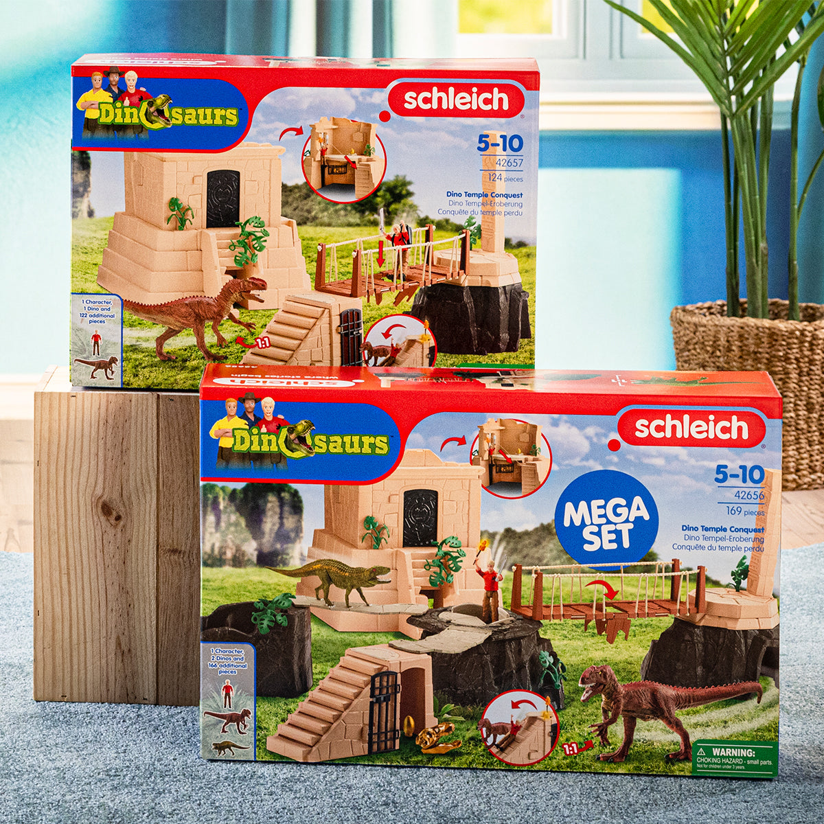 Conquest of the Dino Temple Mega Set