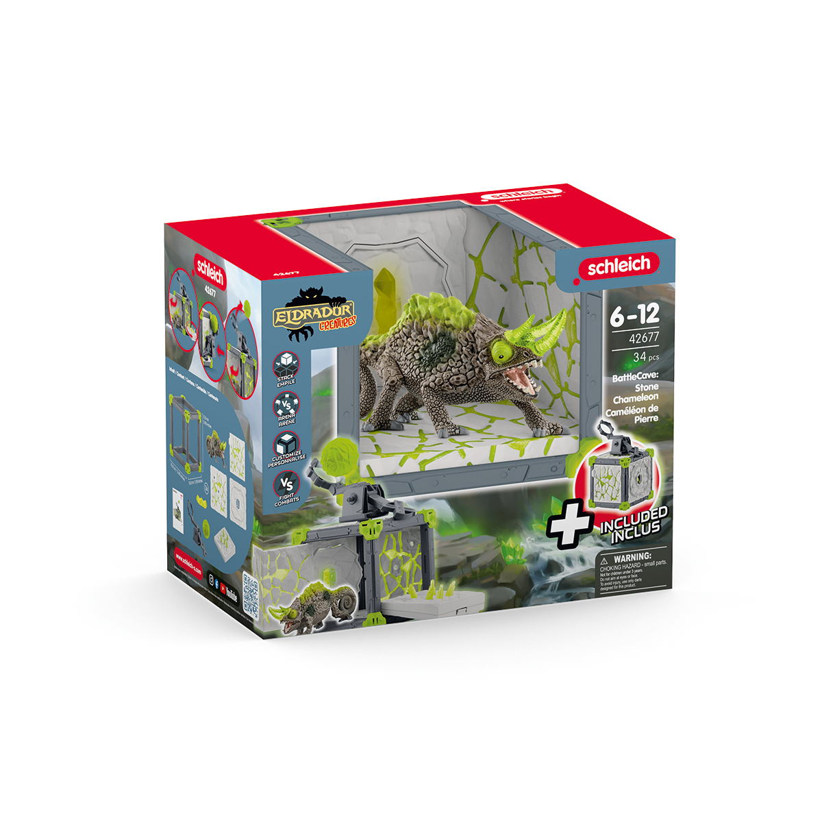 BattleCave Stone Chameleon