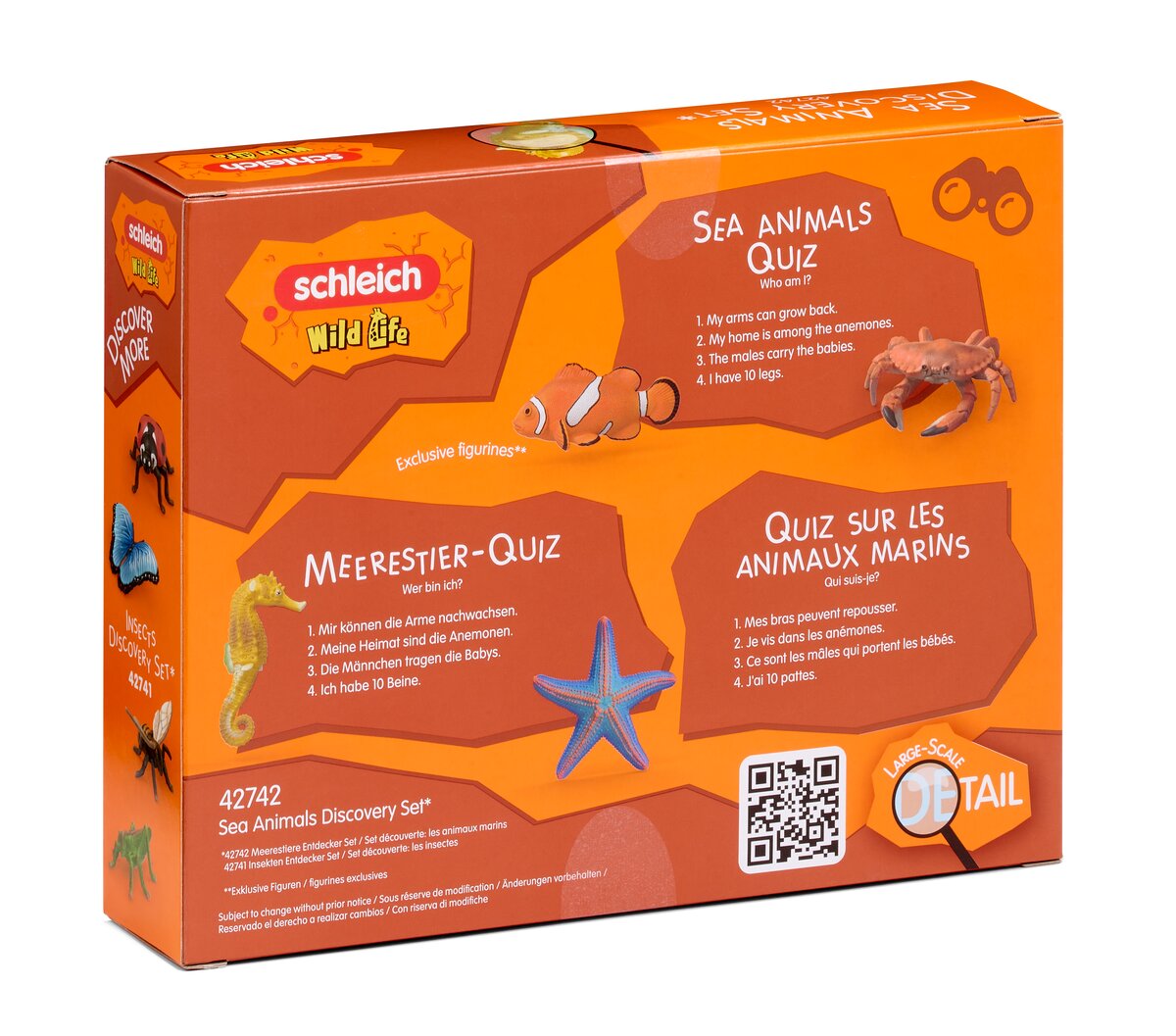 Sea animals discovery set
