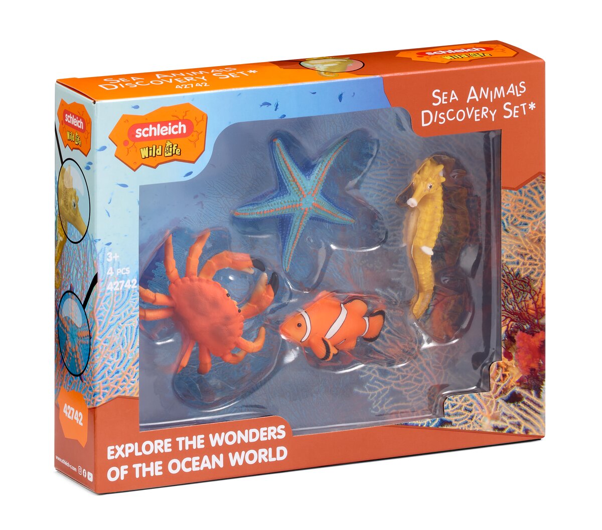 Sea animals discovery set