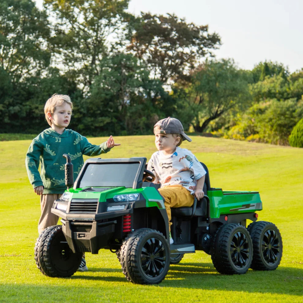2026 6 WHEEL TRACTOR 24V 2 SEATER KIDS RIDE ON CAR WITH REMOTE CONTROL