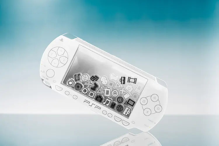 PSP™ (PlayStation™Portable) Rattle Acrylic Stand: White Ver.