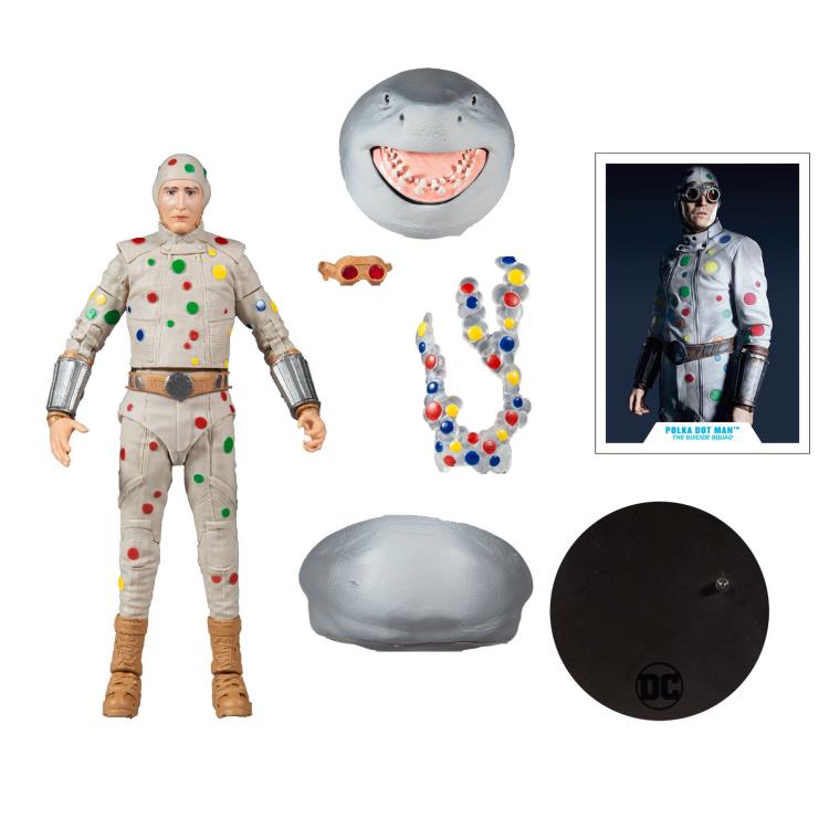The Suicide Squad DC Multiverse Polka-Dot Man Action Figure (Collect to Build: King Shark)