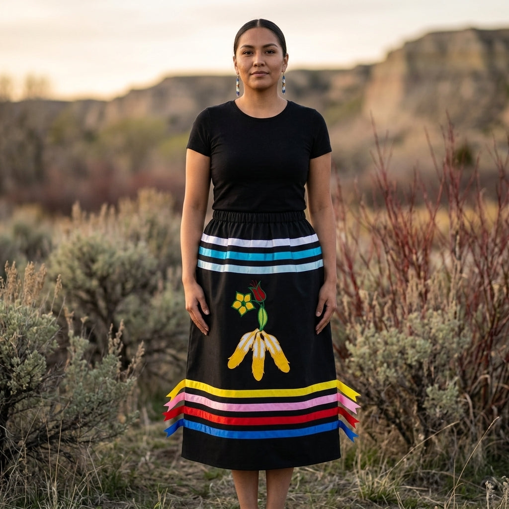 Prayer Ribbon Skirt