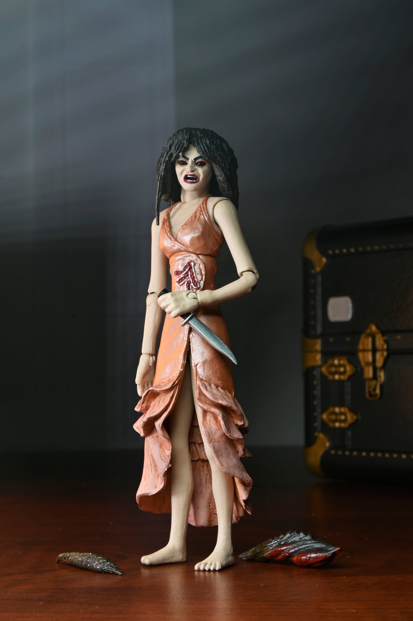 Puppet Master - 7" Scale Action Figure - Leech Woman and Toulon's Puppet