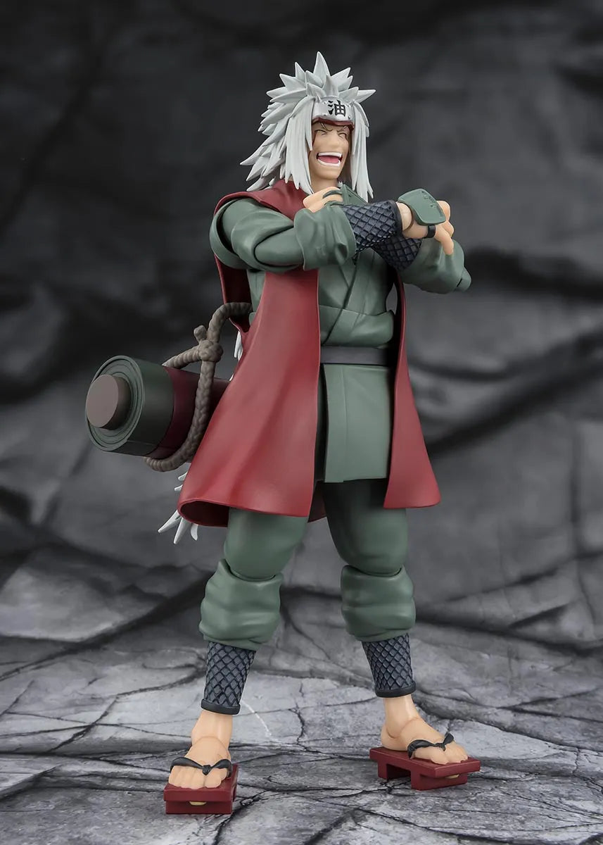 Naruto: Shippuden S.H.Figuarts Jiraiya -Hidden Leaf Heroic Master Sage- (Sage Mode Set)