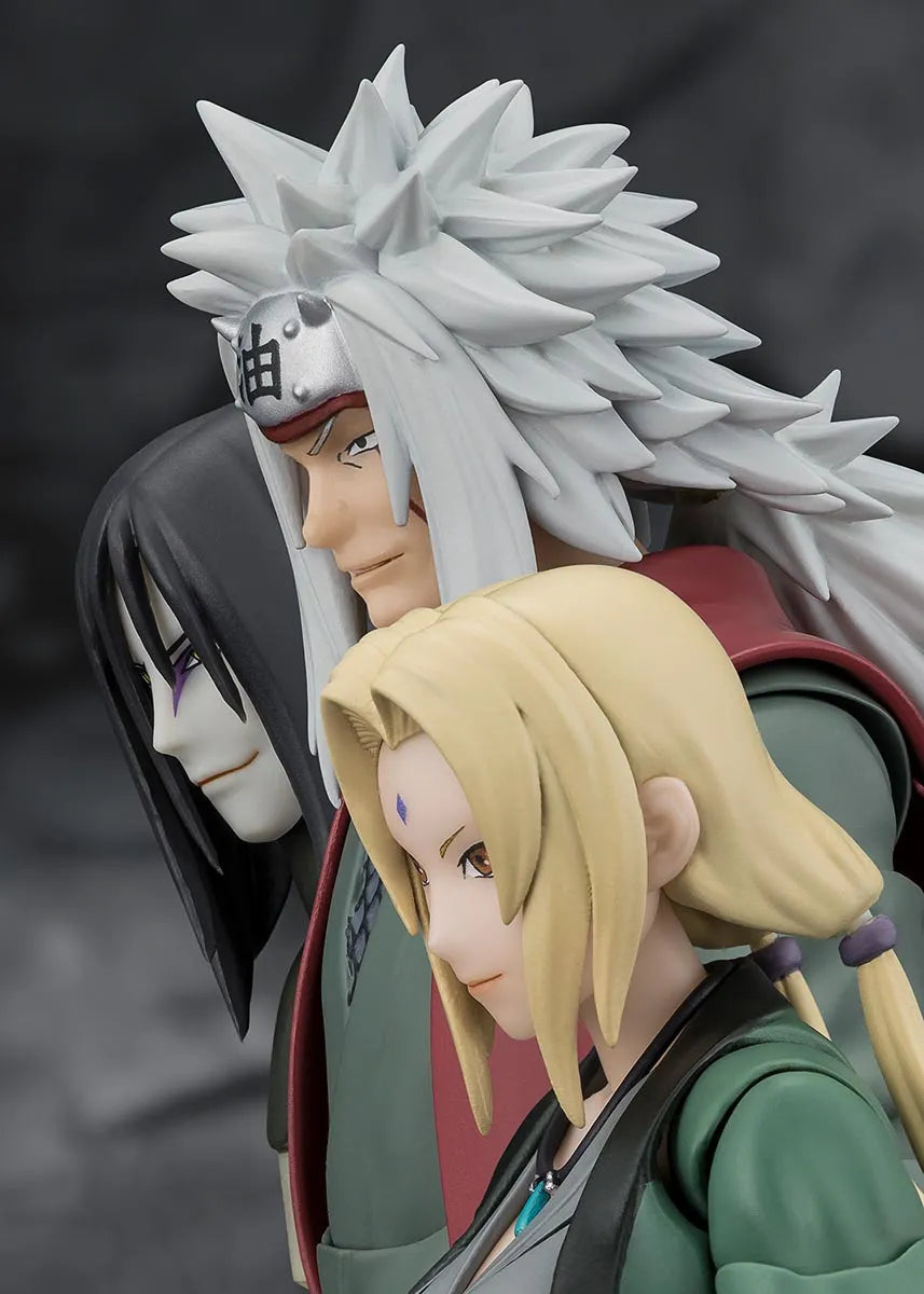 Naruto: Shippuden S.H.Figuarts Jiraiya -Hidden Leaf Heroic Master Sage- (Sage Mode Set)