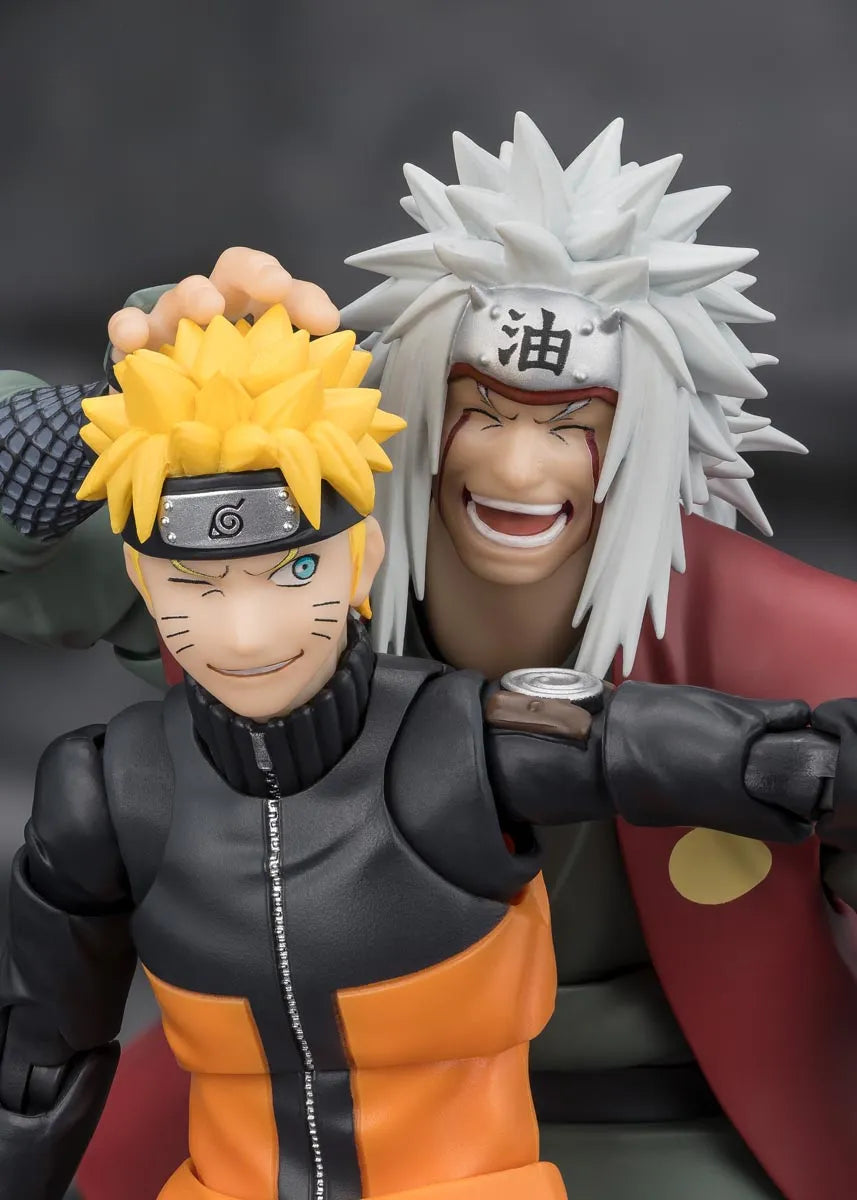 Naruto: Shippuden S.H.Figuarts Jiraiya -Hidden Leaf Heroic Master Sage- (Sage Mode Set)