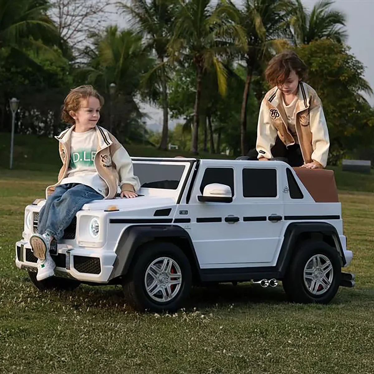 24V Mercedes Benz Maybach G650 XXL Ride On Car for Kids OR Adults