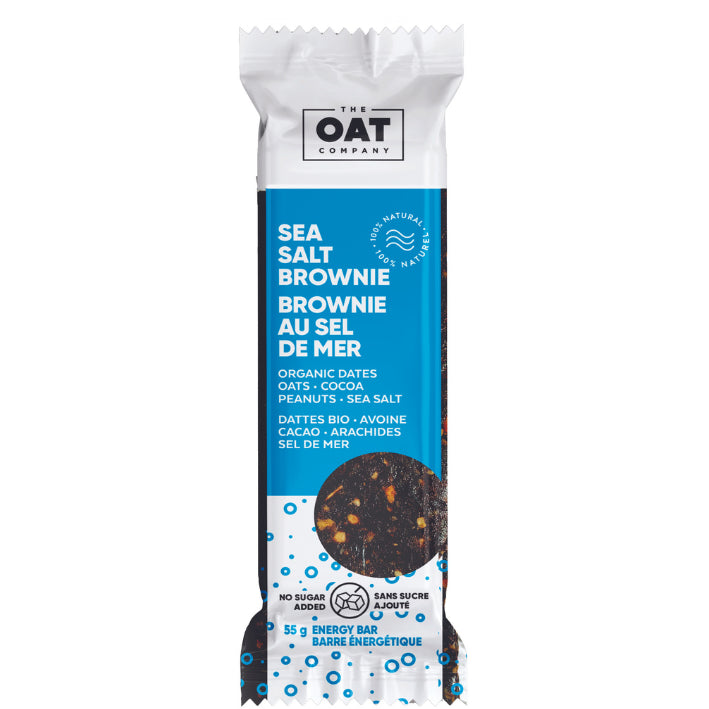 The Oat Company - Sea Salt Brownie Energy Bars (12 x 55g 12)