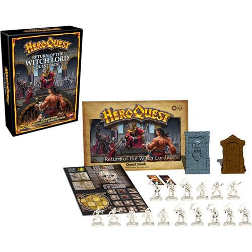 HeroQuest Return of the Witch Lord Quest Game Expansion Pack