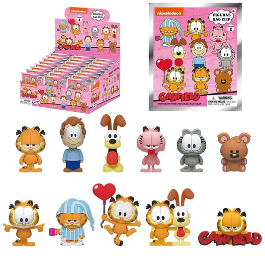 Garfield Series 1 Mystery 3D Foam Bag Clip