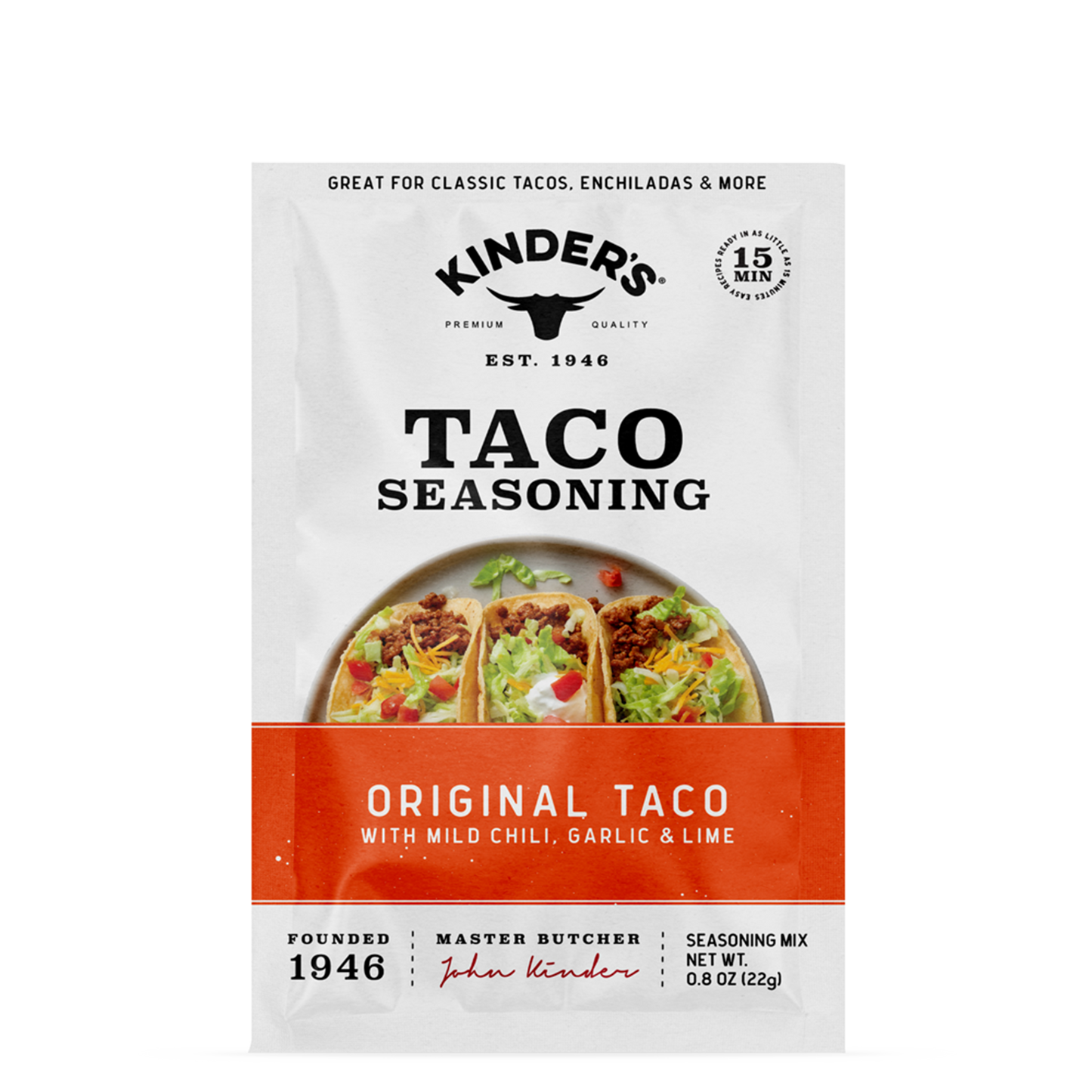 Kinder's Original Taco Mexican Seasoning