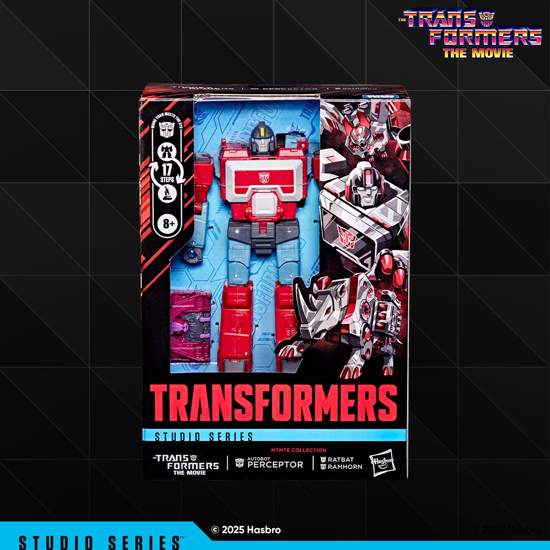 Transformers Studio Series MTMTE Collection Deluxe Class Transformers: The Movie Autobot Perceptor - Exclusive