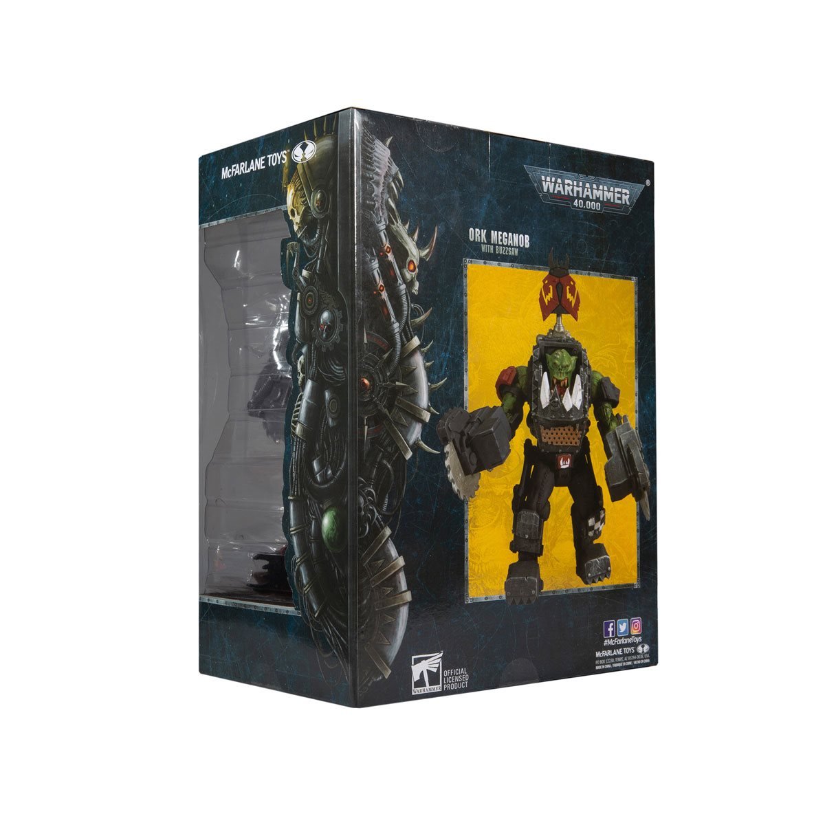 Warhammer 40,000 Ork Meganob with Buzzsaw Megafig Action Figure