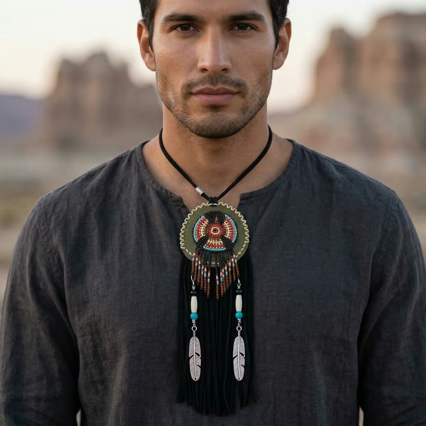 Regalia Medallion Black