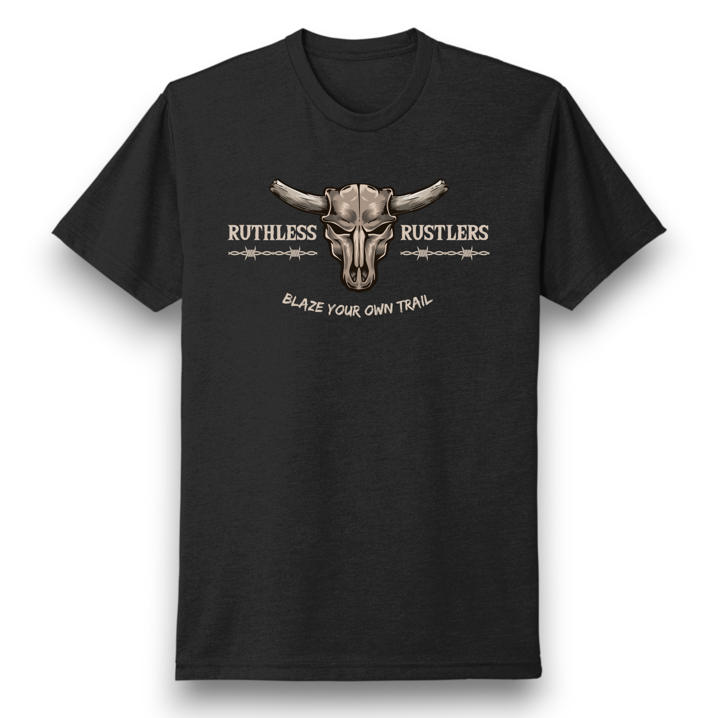 Ruthless Rustlers Barbed Wire T-Shirt