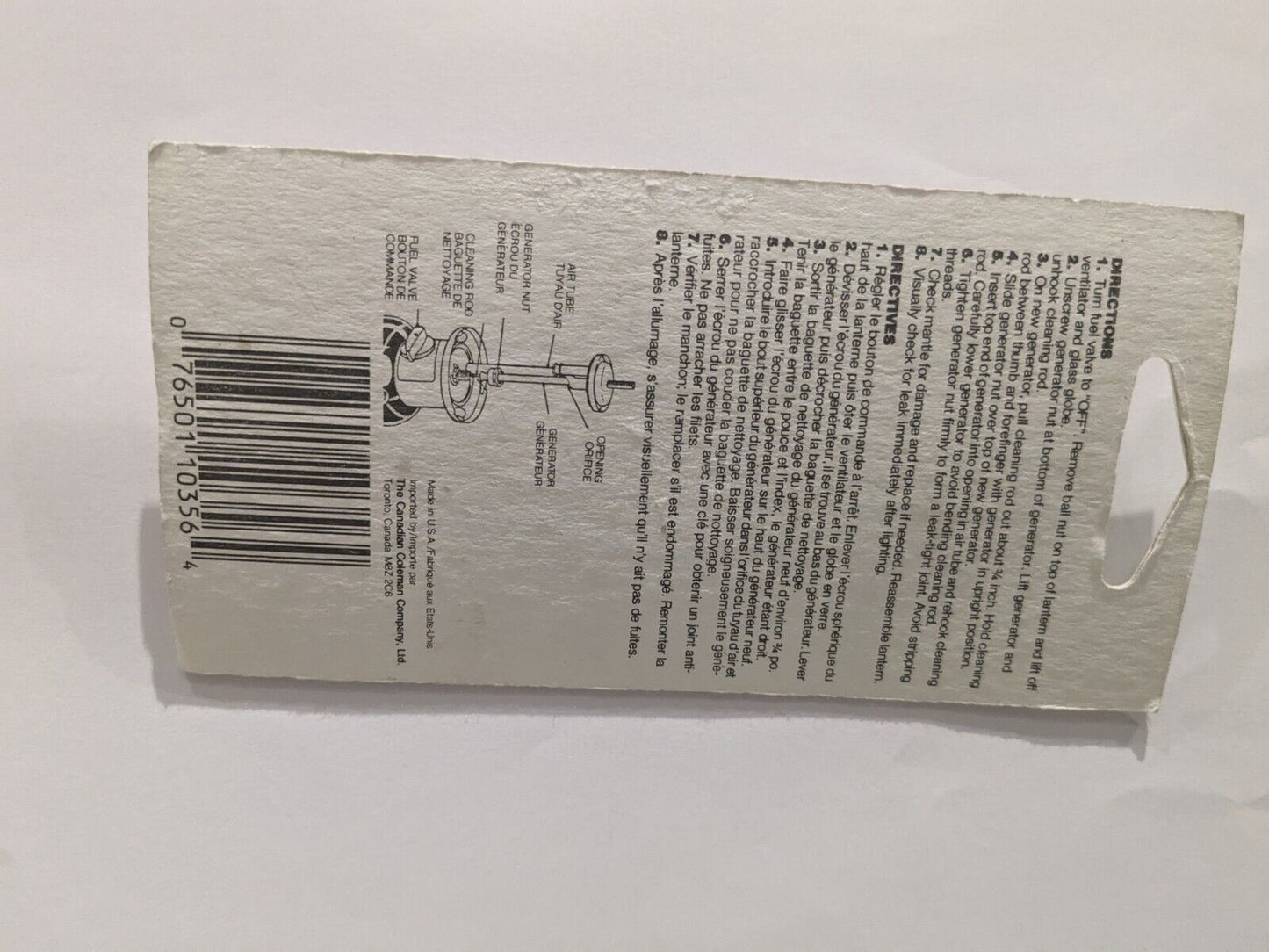 Coleman Lantern Generator for Models 288 & 286