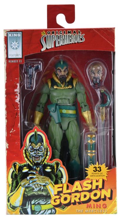 King Features The Original Superheroes Series 1 Set of 3 Figures