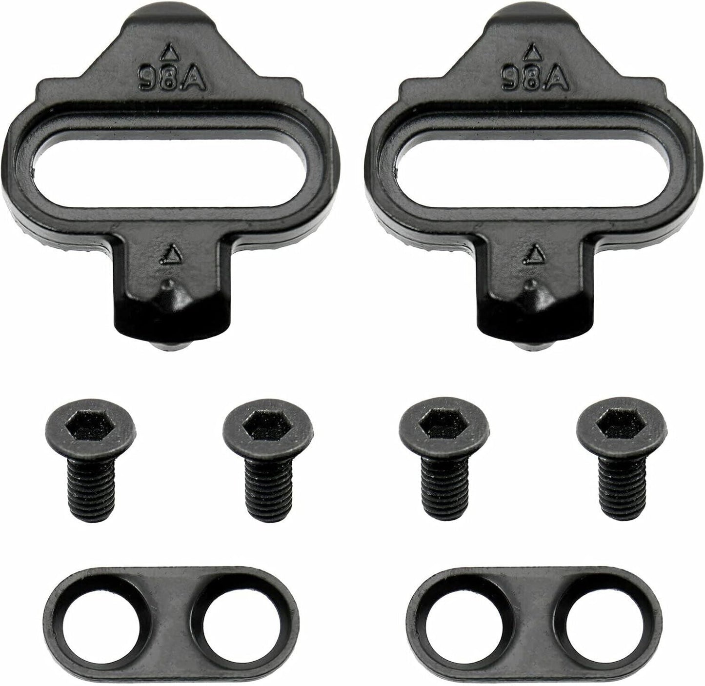 Weiigo Bicycle Cleats Shimano SPD Compatible 2 & 5 Bolt Compatible
