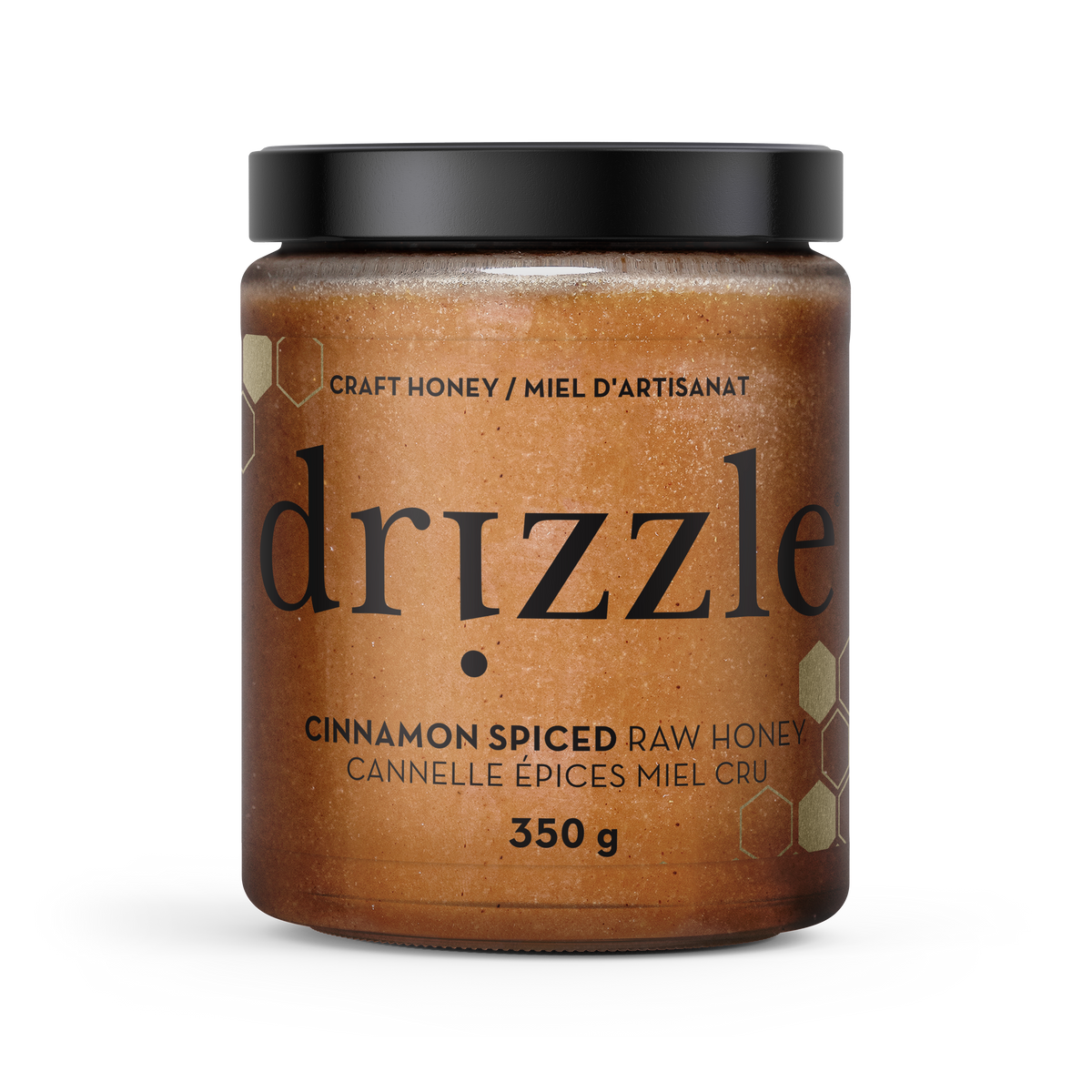 Drizzle Honey Cinnamon Spiced Raw Honey – 350 g