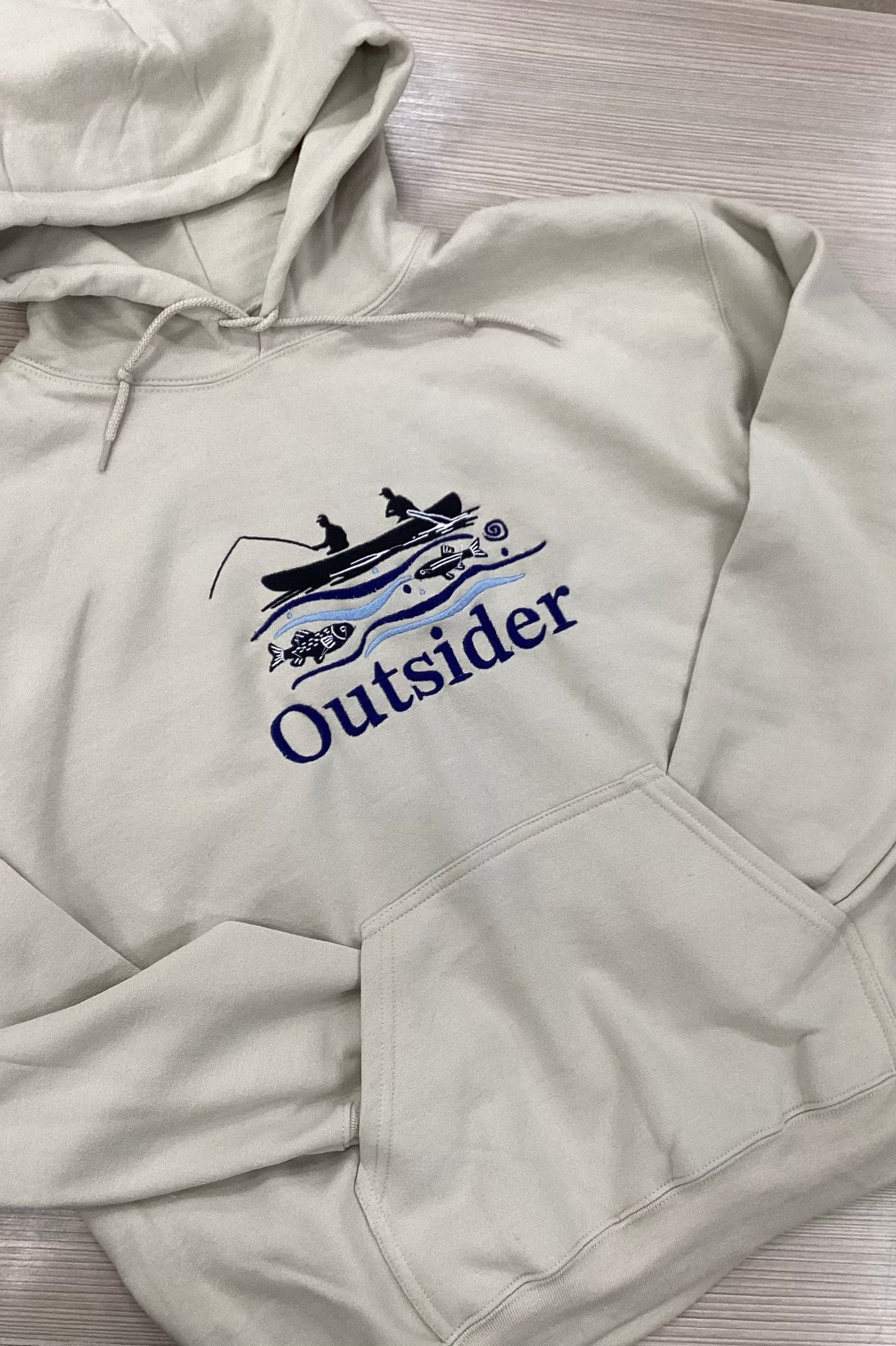 Sand Outsider Camping Hoodie