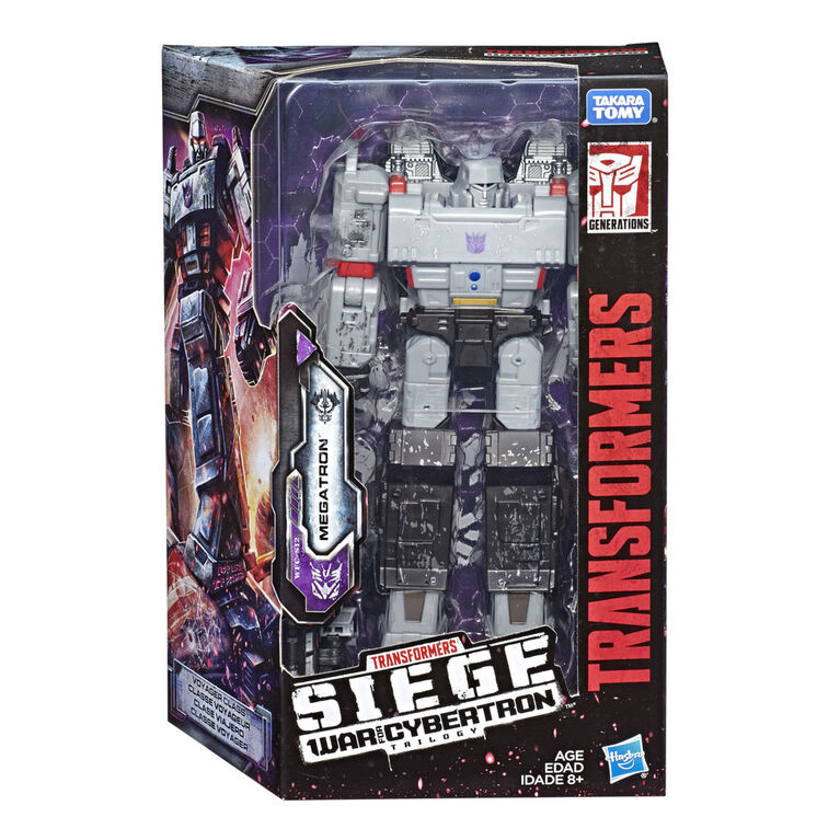 Transformers Generations War for Cybertron: Siege Voyager Class Megatron
