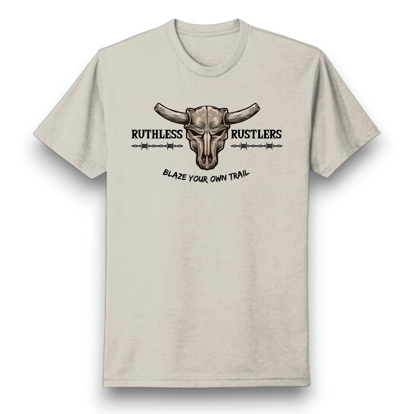 Ruthless Rustlers Barbed Wire T-Shirt