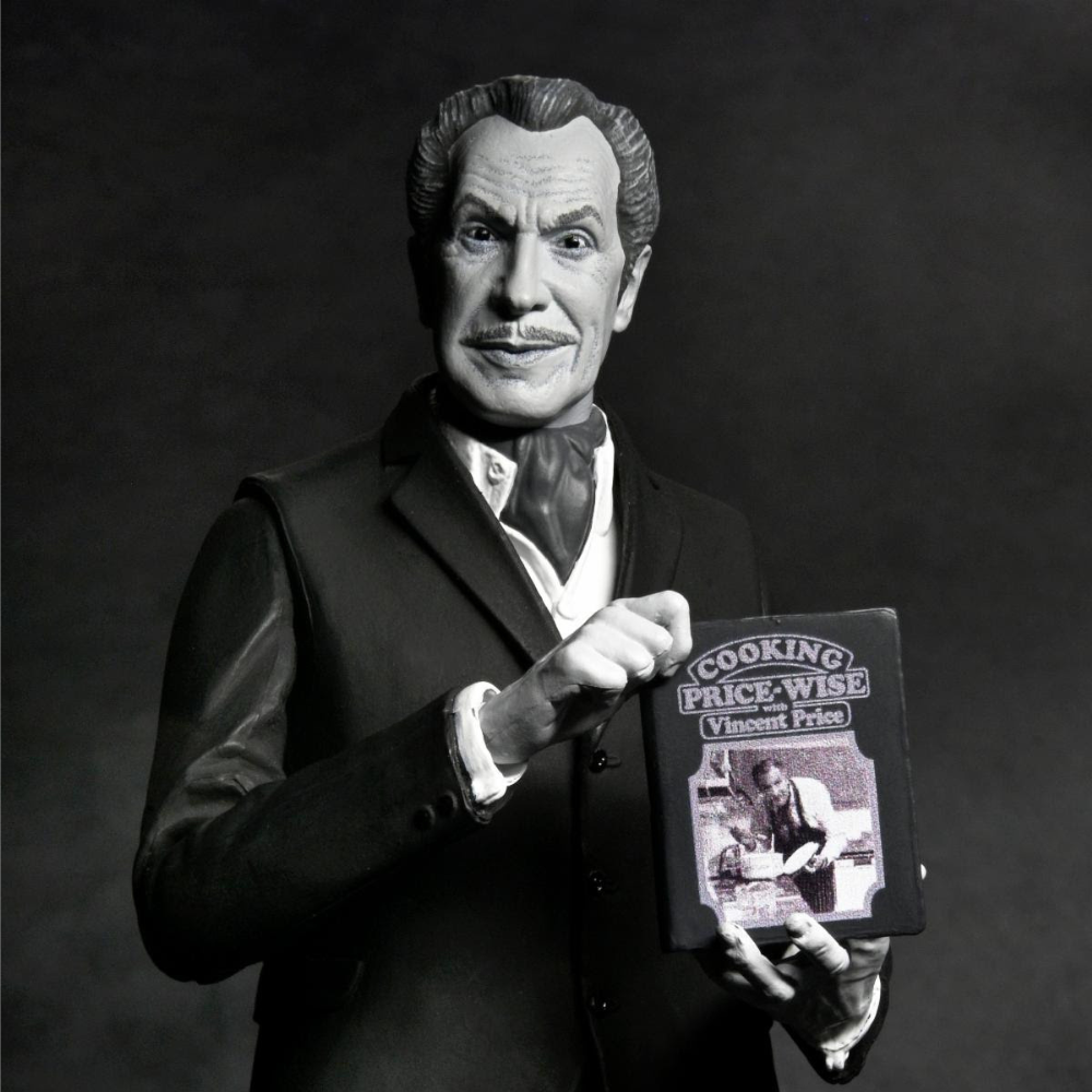 Vincent Price - 7" Scale Action Figure - Ultimate Vincent Price (B&W)